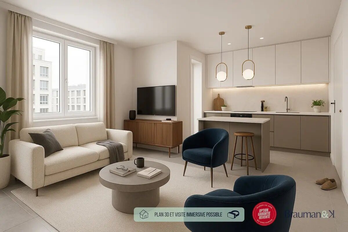 Appartement à vendre, 45m², Saint-Jean-de-la-Ruelle