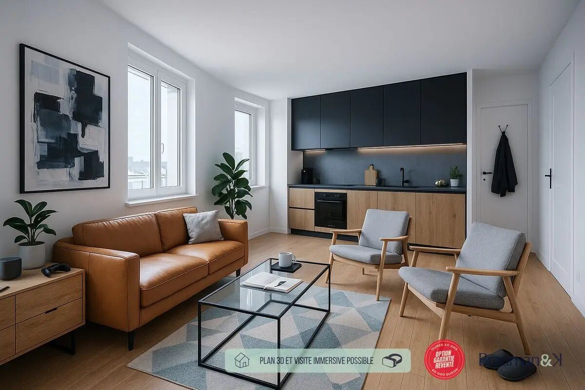 Appartement à vendre, 30m², Limay