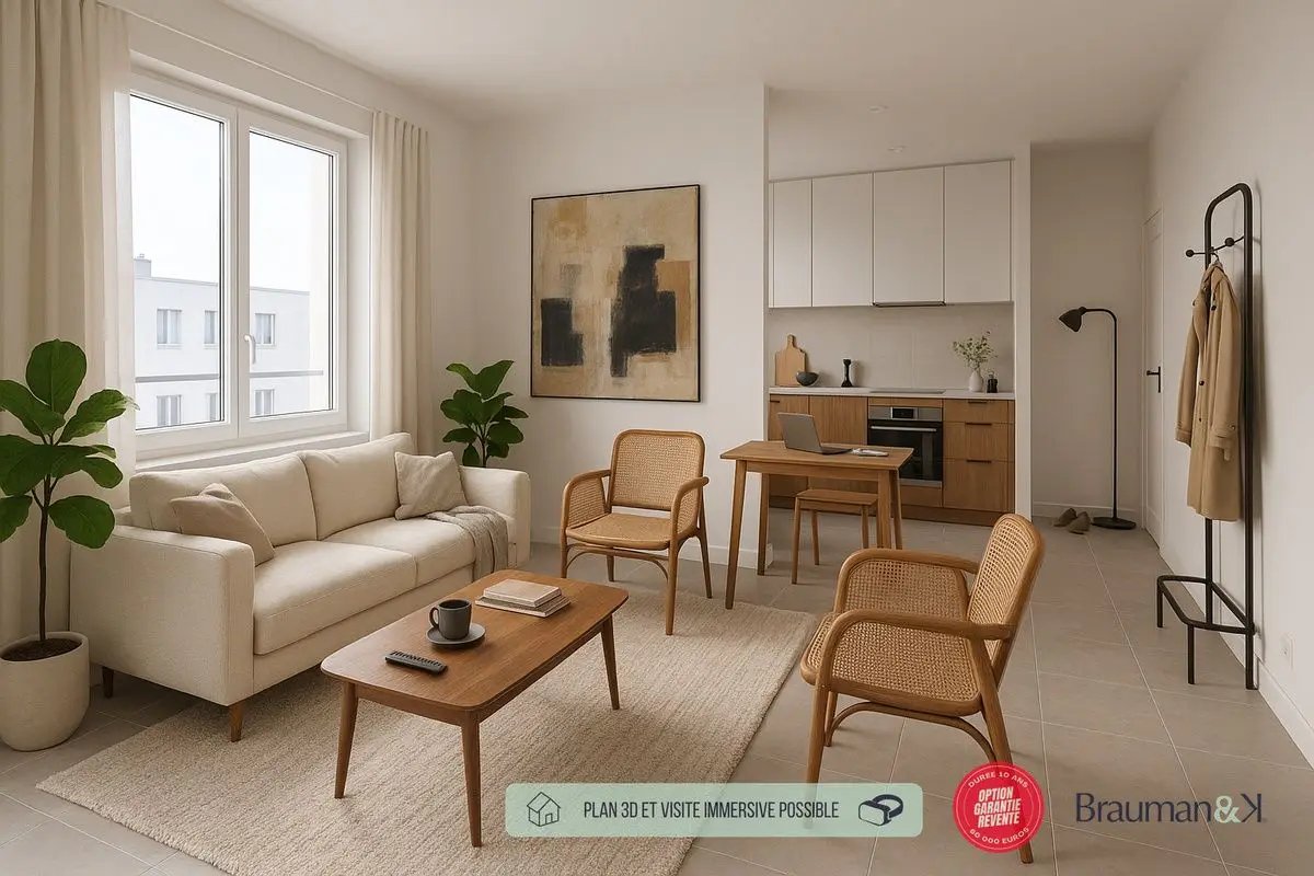 Appartement à vendre, 58m², Huningue