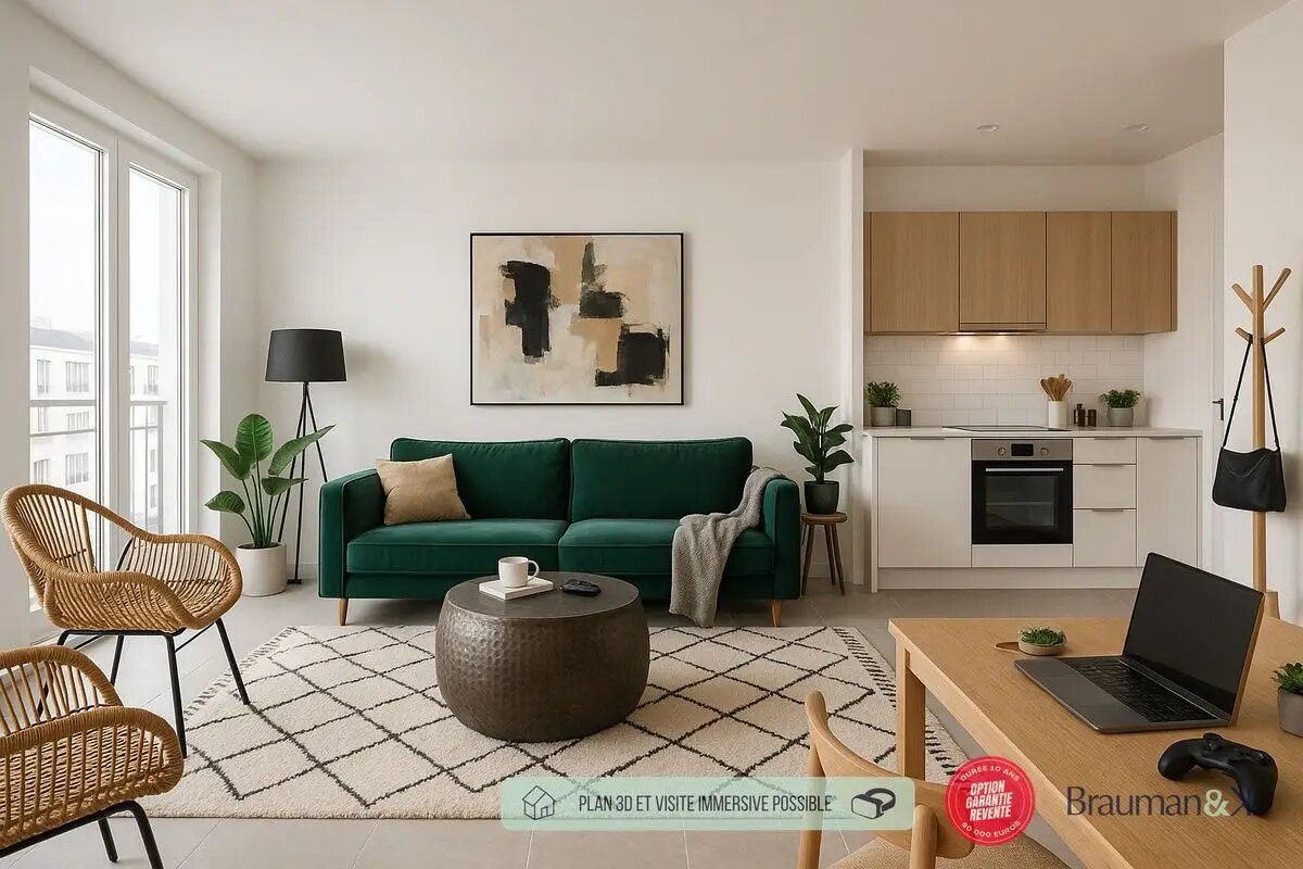 Appartement à vendre, 48m², Voisins-le-Bretonneux