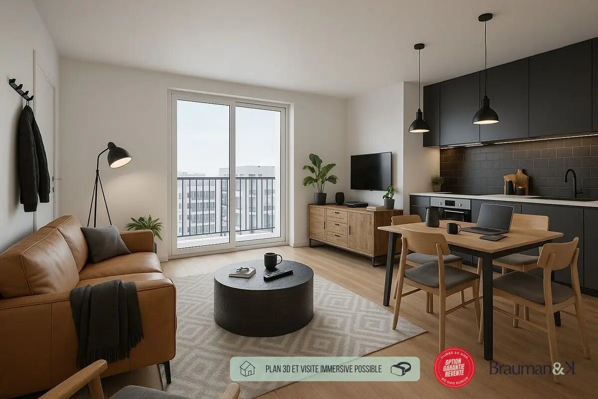 Appartement à vendre, 41m², Dugny