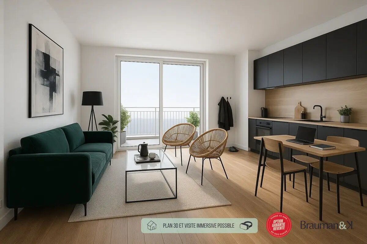 Appartement à vendre, 63m², Metz