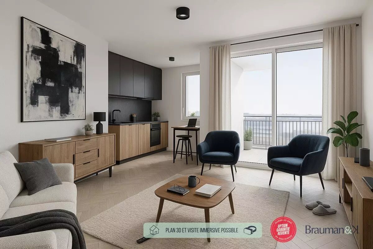 Appartement à vendre, 42m², Nanterre
