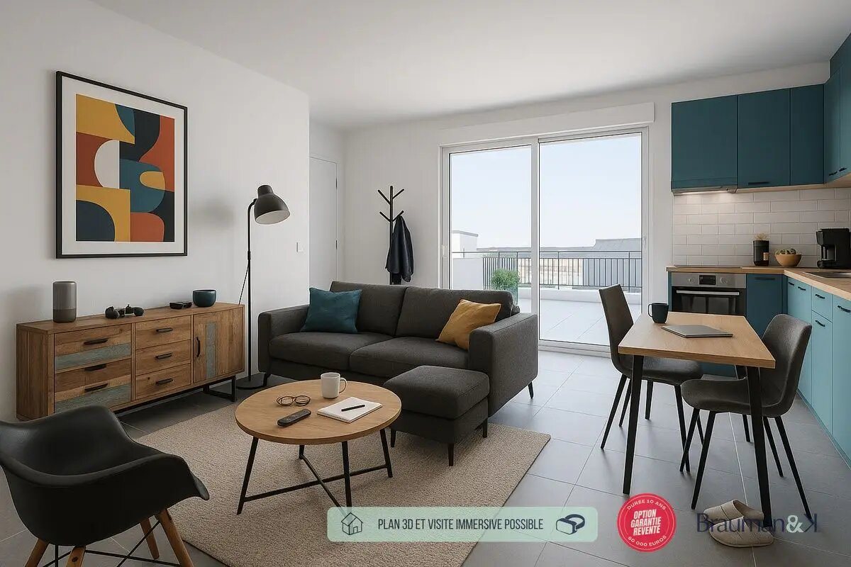 Appartement à vendre, 41m², Saran