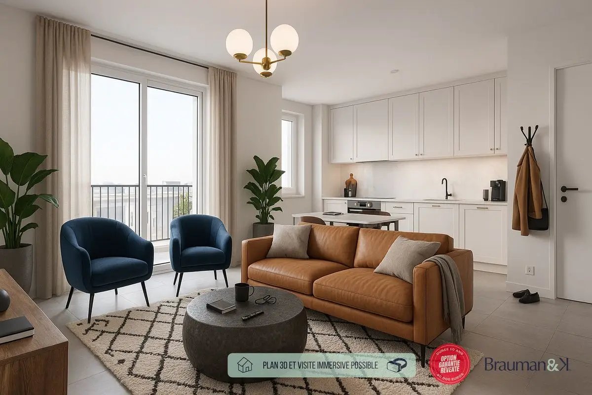 Appartement à vendre, 57m², Bondoufle