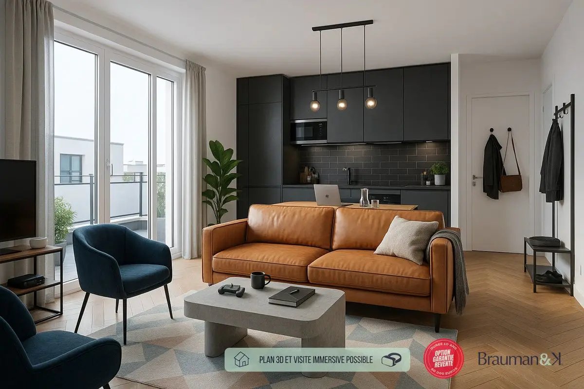 Appartement à vendre, 34m², La Courneuve