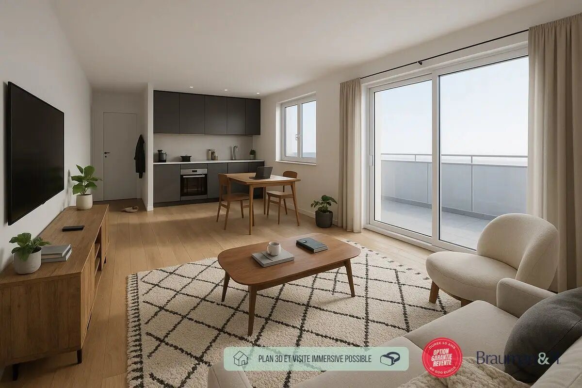 Appartement à vendre, 52m², Trélazé
