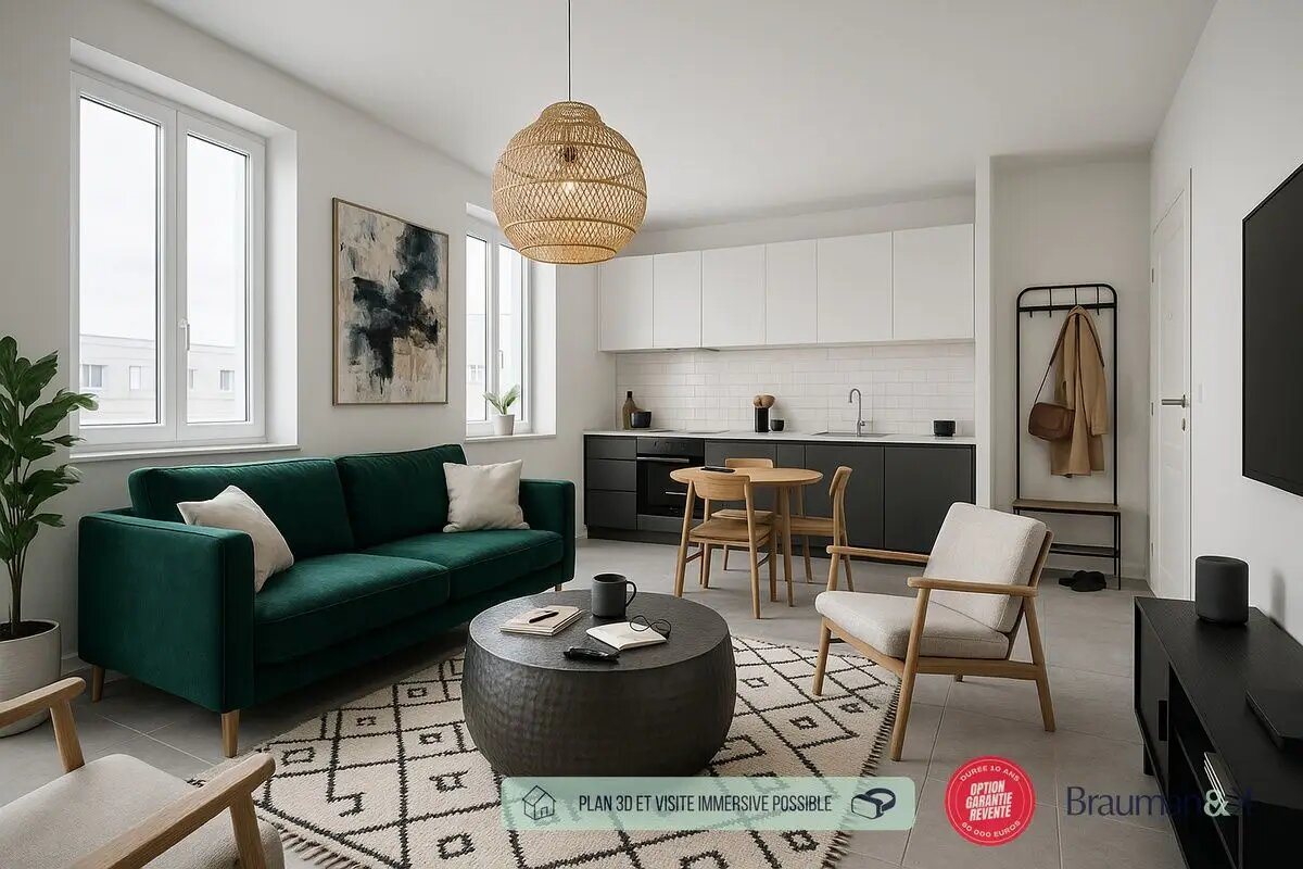 Appartement à vendre, 46m², Etampes