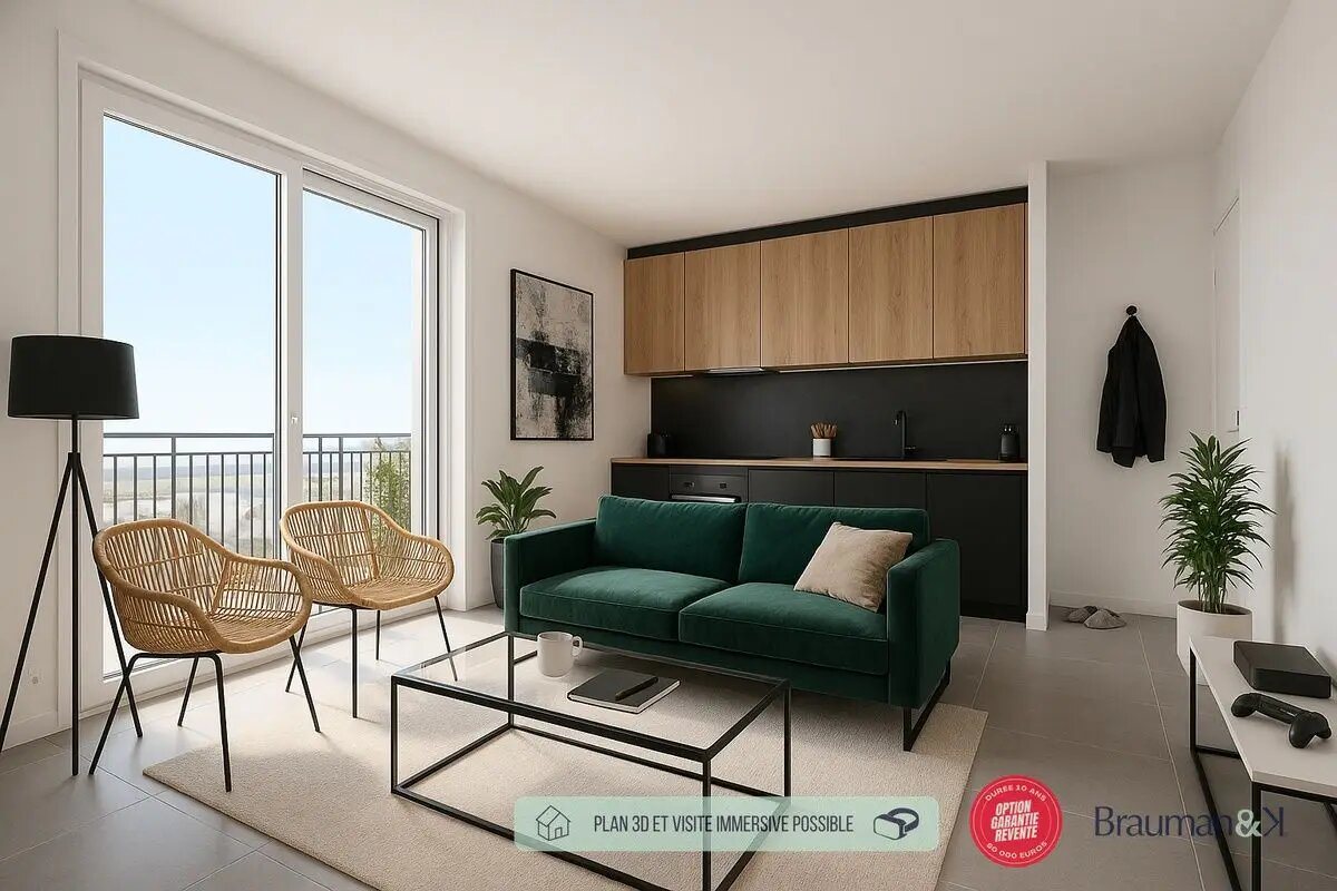 Appartement à vendre, 29m², Huningue
