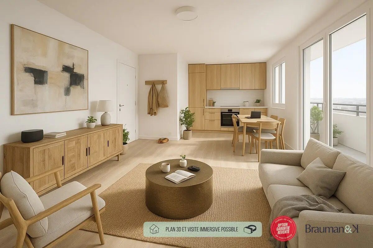 Appartement à vendre, 58m², Bezons