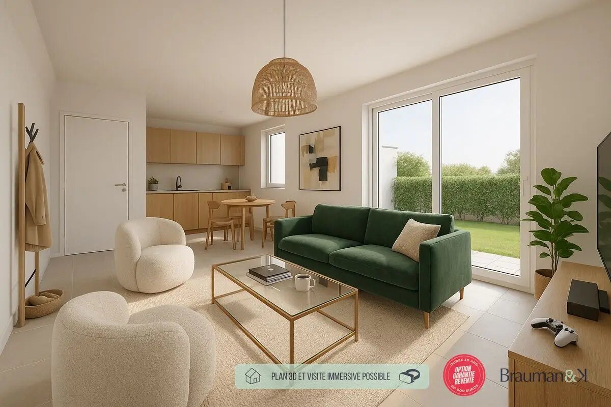 Appartement à vendre, 42m², Dugny