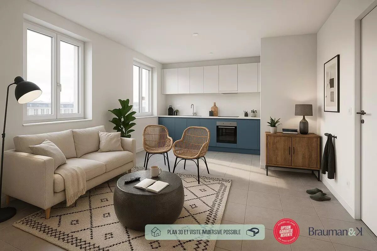 Appartement à vendre, 29m², Colombes