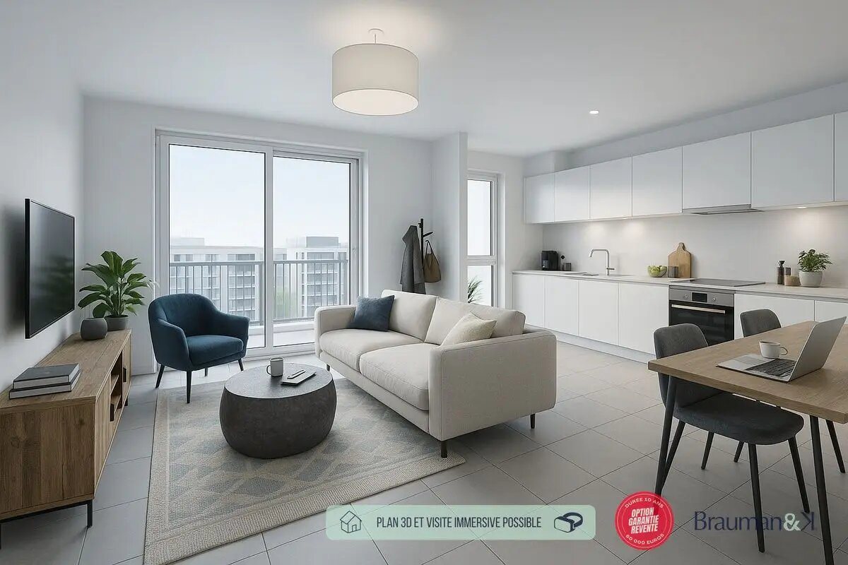 Appartement à vendre, 62m², L'Hermitage