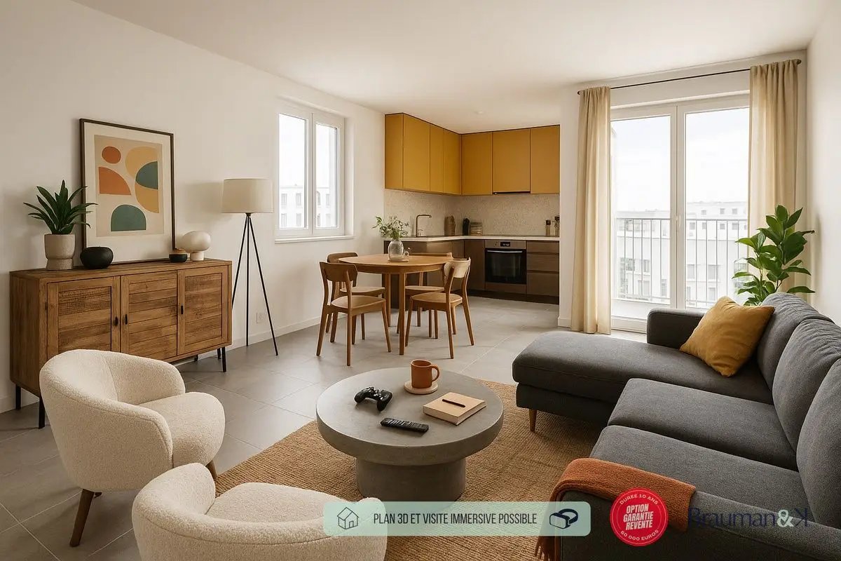 Appartement à vendre, 60m², Rouen