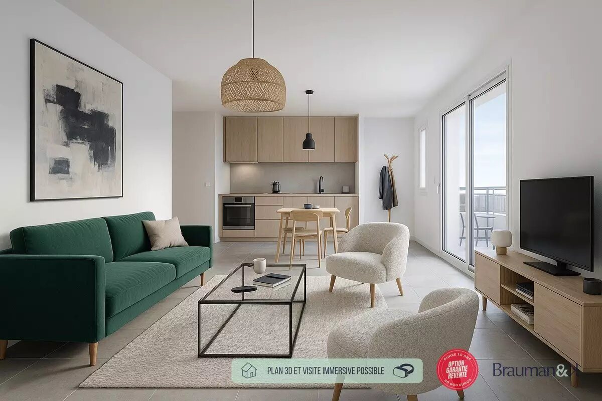Appartement à vendre, 43m², Saint-Nazaire