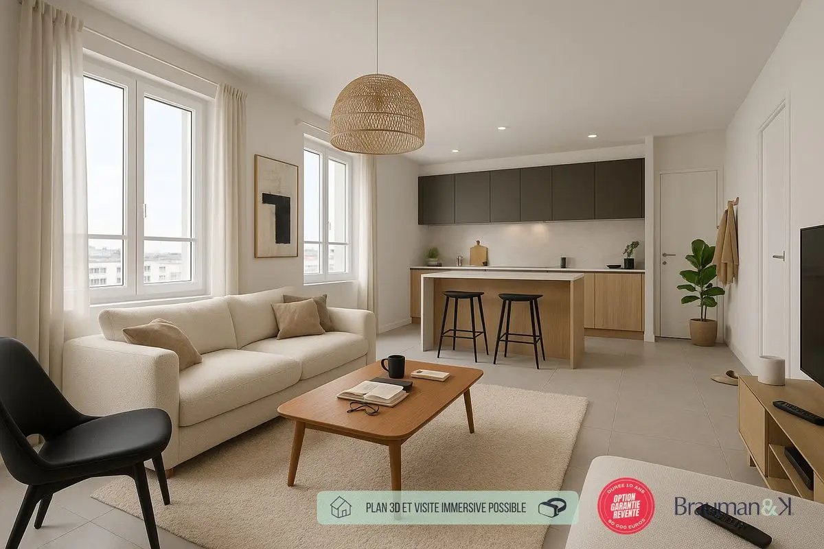 Appartement à vendre, 98m², Clichy
