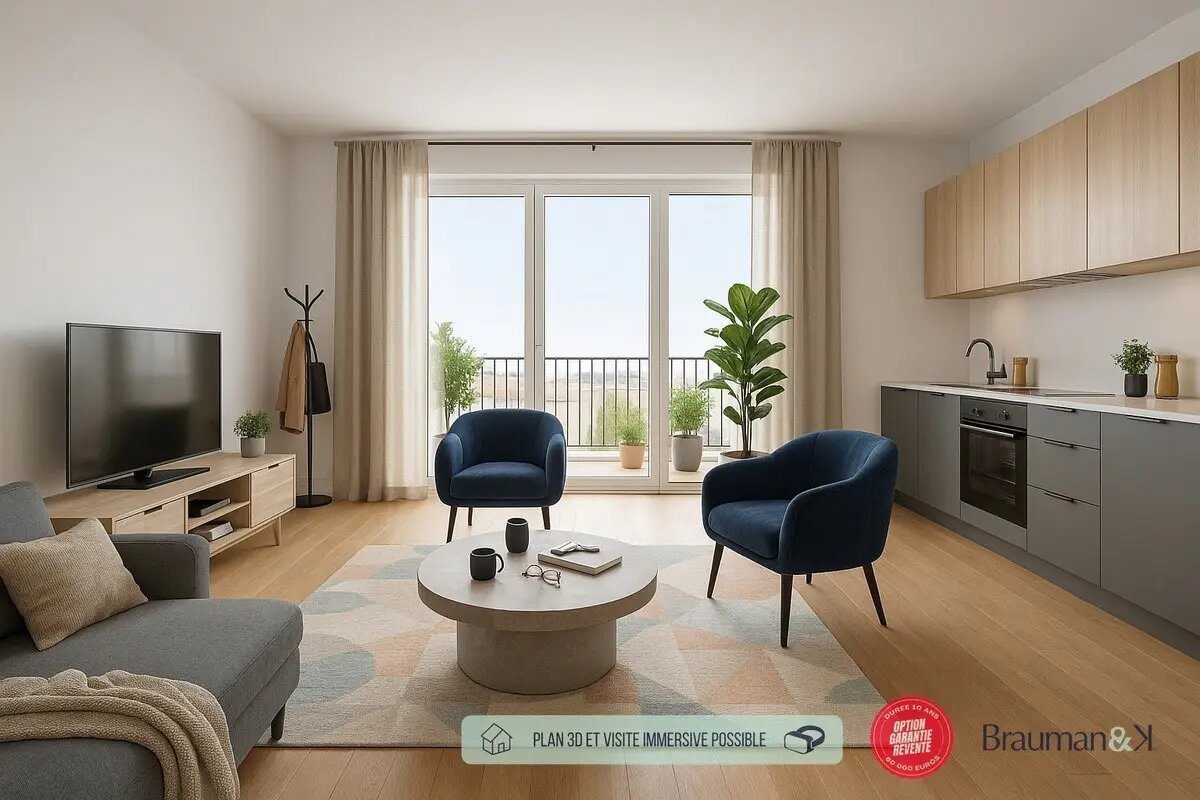 Appartement à vendre, 39m², Dugny