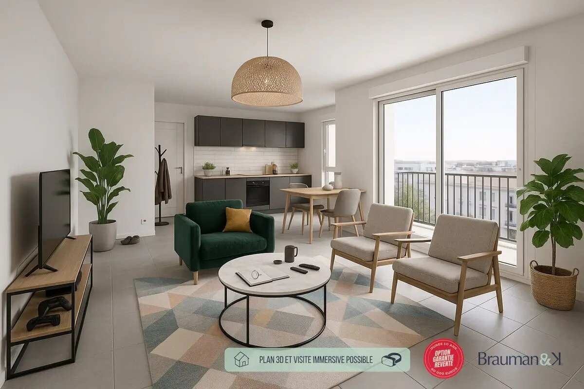 Appartement à vendre, 60m², Le Plessis-Pâté
