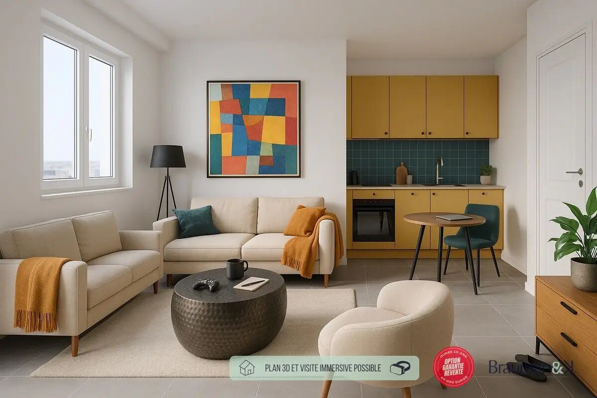 Appartement à vendre, 37m², Bègles