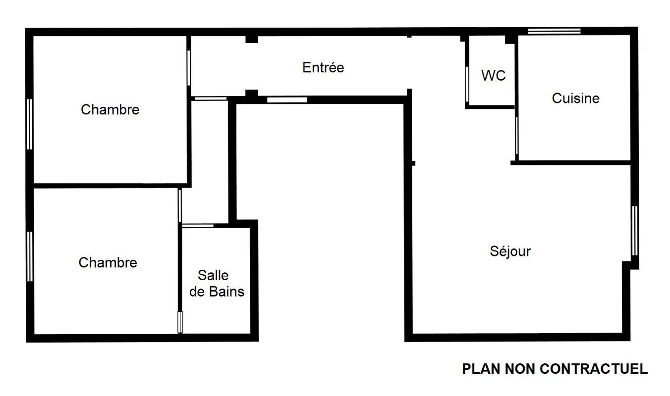 Appartement à vendre, 52m², La Garenne-Colombes