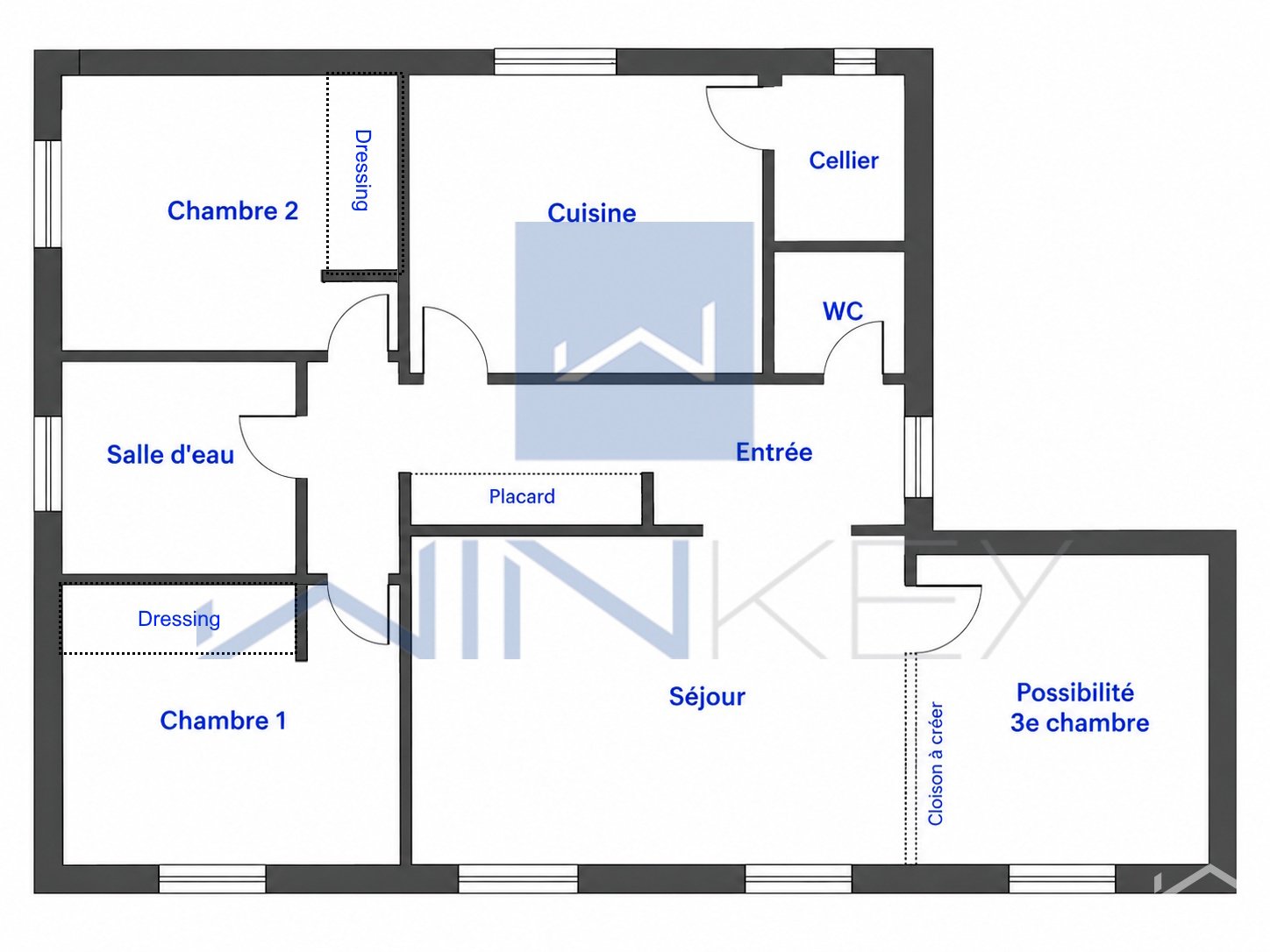 Appartement à vendre, 85m², Rennes