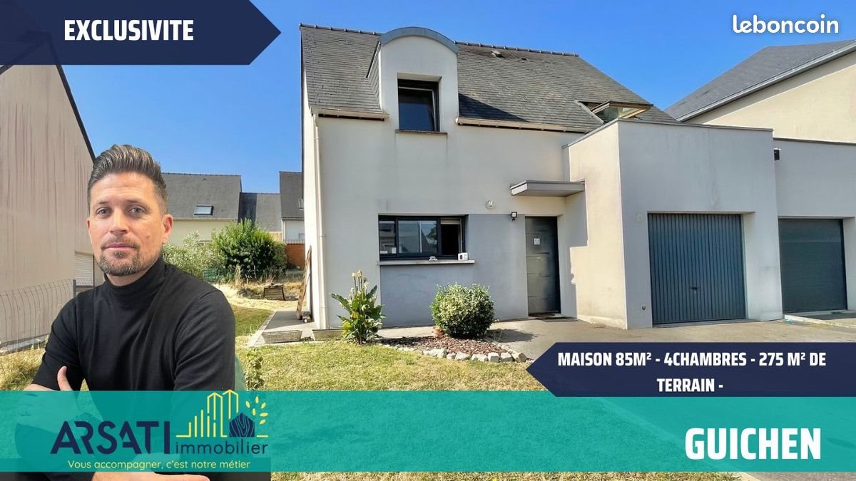 Maison à vendre, 93m², Guichen