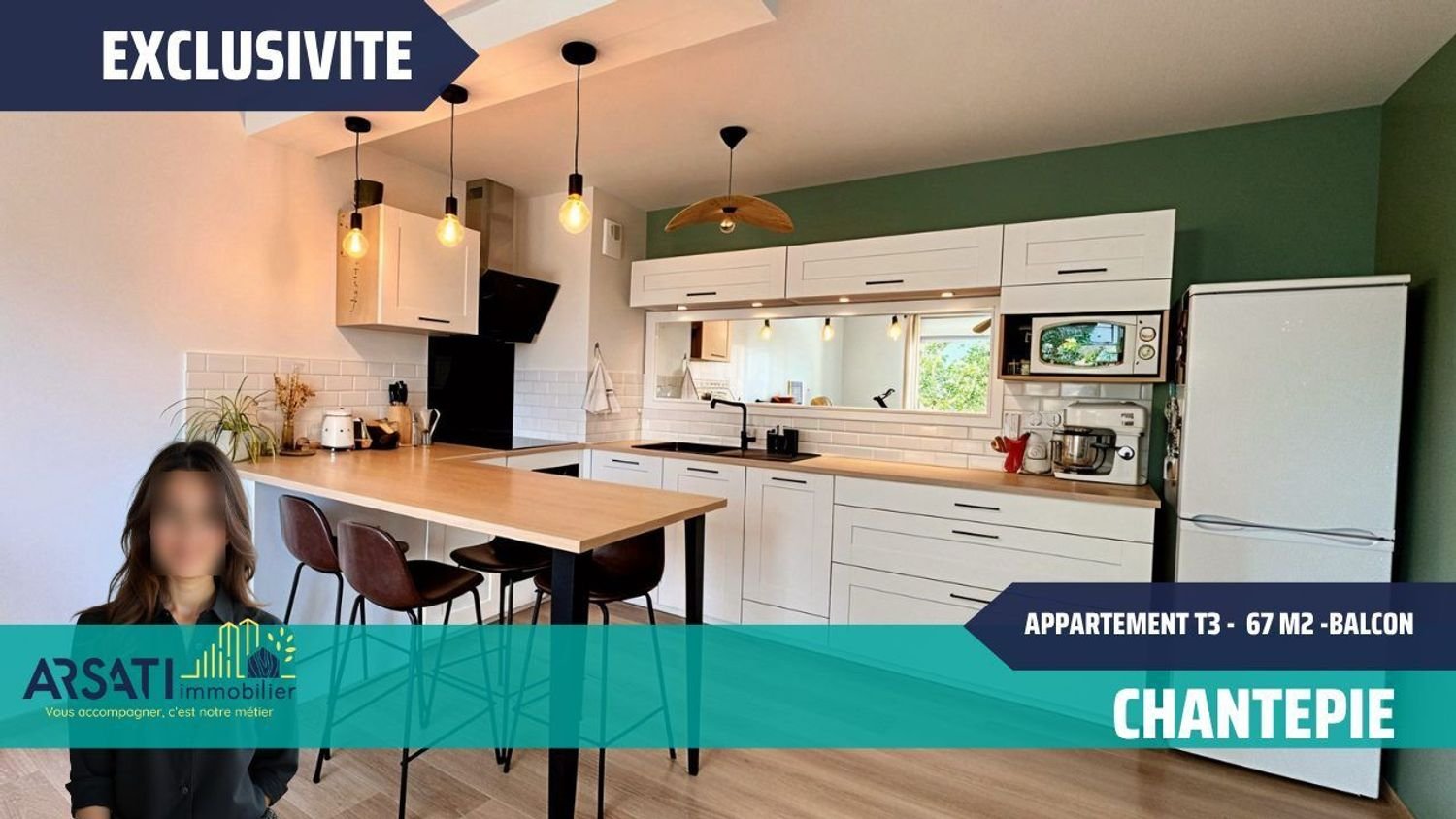 Appartement à vendre, 66m², Chantepie