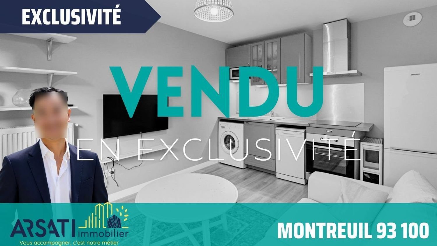 Appartement à vendre, 31m², Montreuil