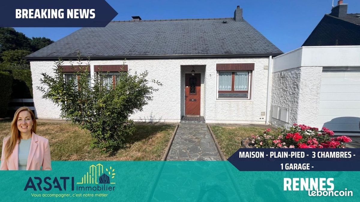 Maison à vendre, 93m², Rennes