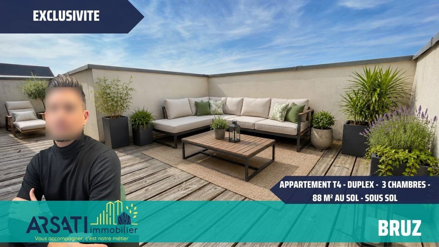 Appartement à vendre, 75m², Bruz