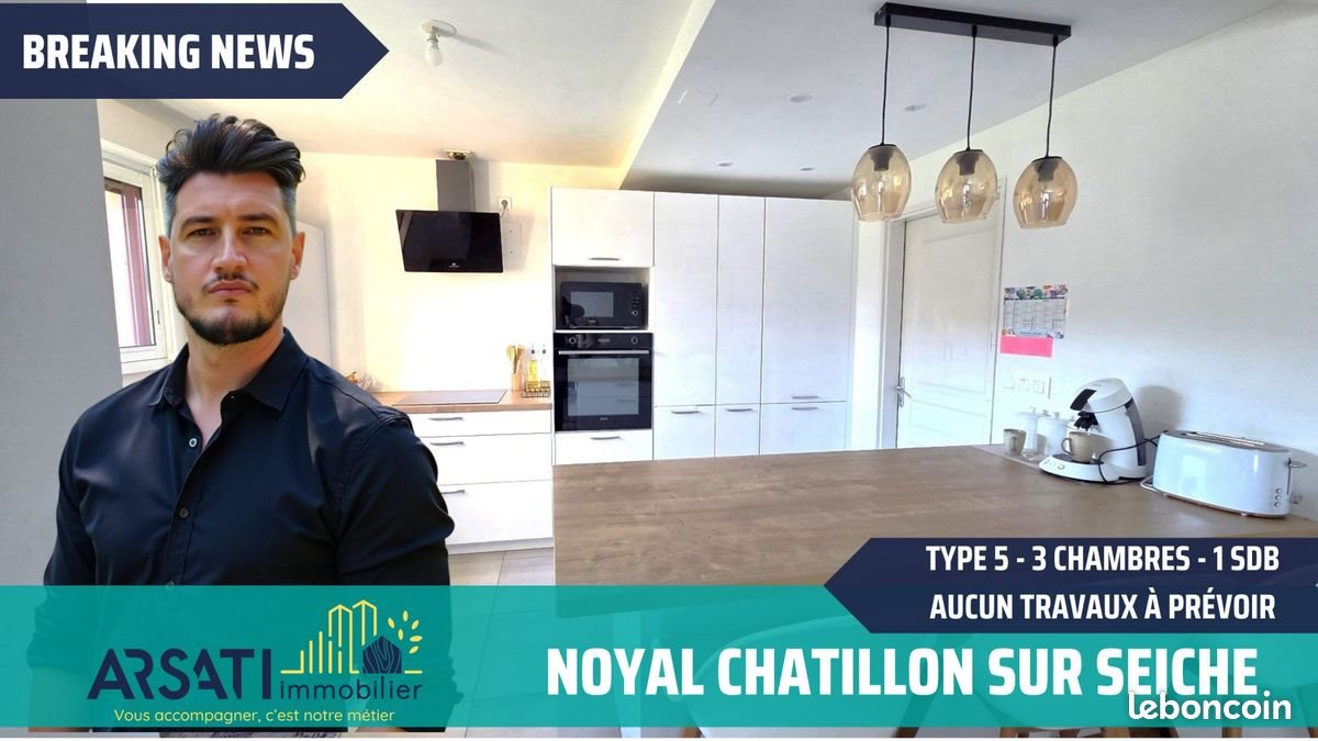 Maison à vendre, 95m², Noyal-Châtillon-sur-Seiche