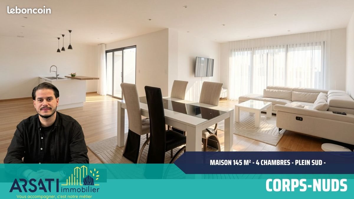 Maison à vendre, 144m², Corps-Nuds