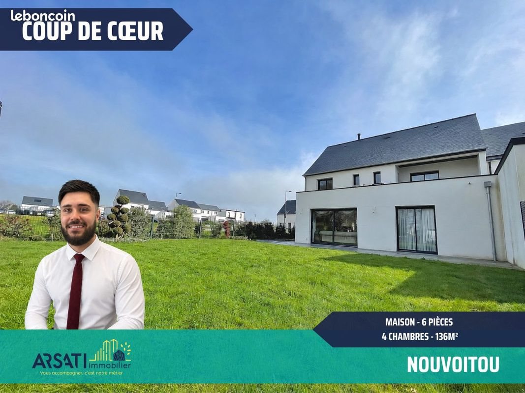 Maison à vendre, 136m², Nouvoitou