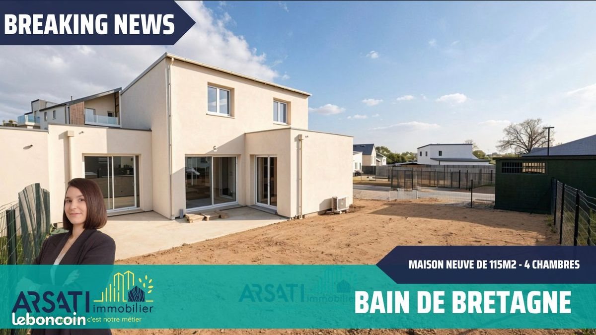Maison à louer, 115m², Bain-de-Bretagne