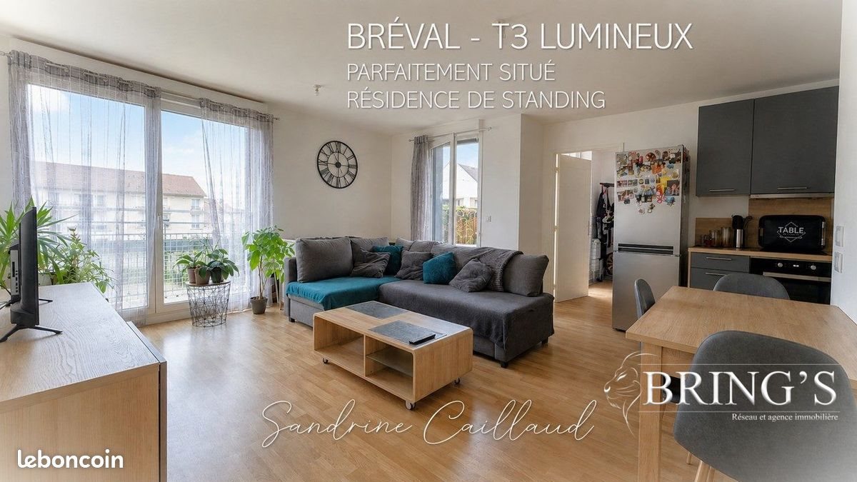 Appartement à vendre, 59m², Bréval