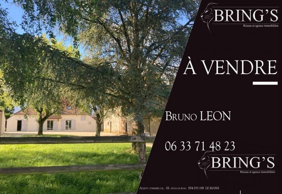 Maison à vendre, 160m², Marolles-les-Braults