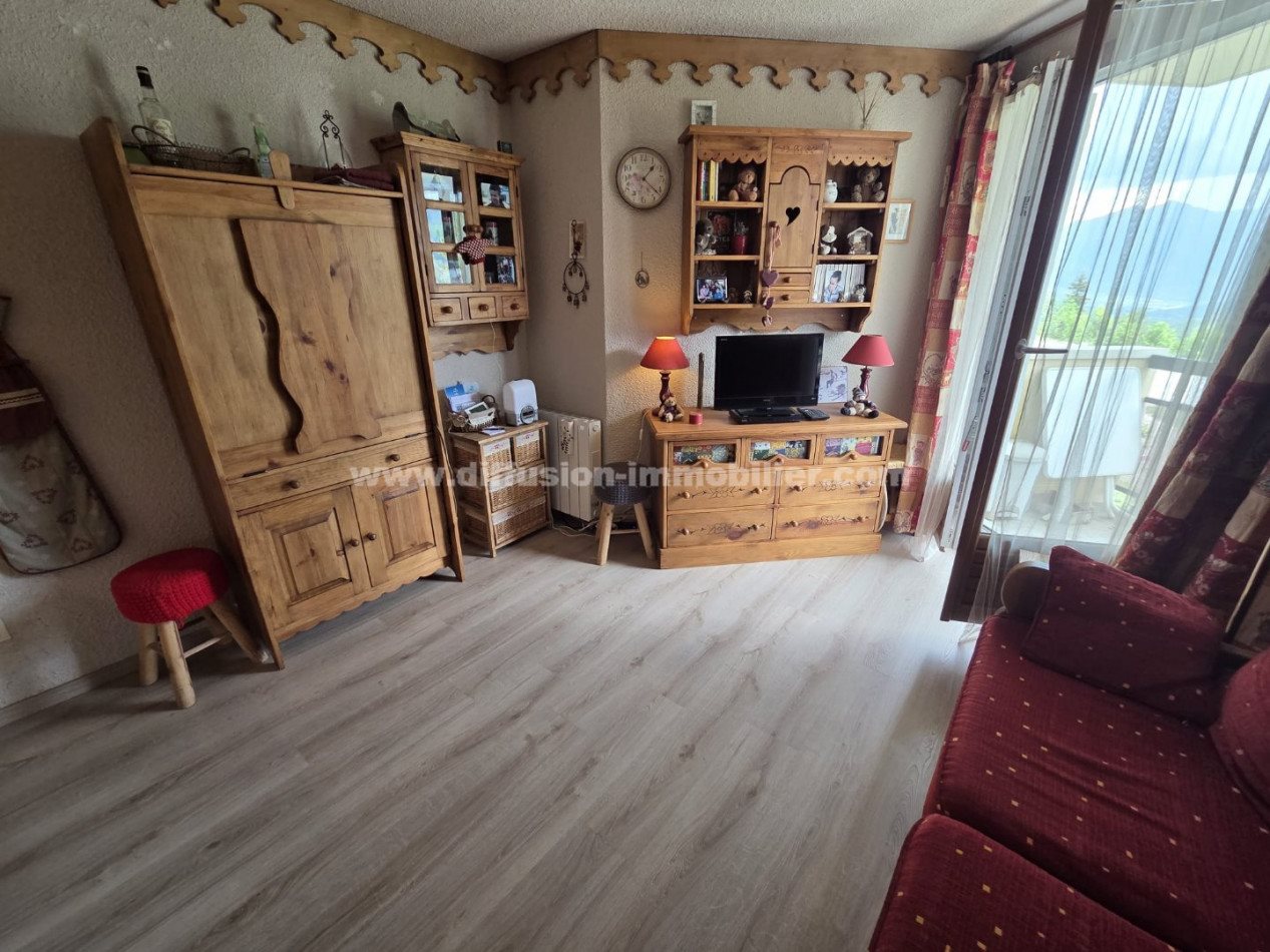 Appartement à vendre, 19m², Uvernet-Fours (Pra-Loup)
