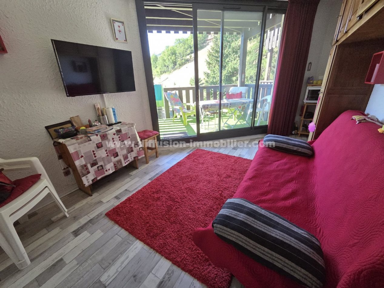 Appartement à vendre, 21m², Uvernet-Fours (Pra-Loup)
