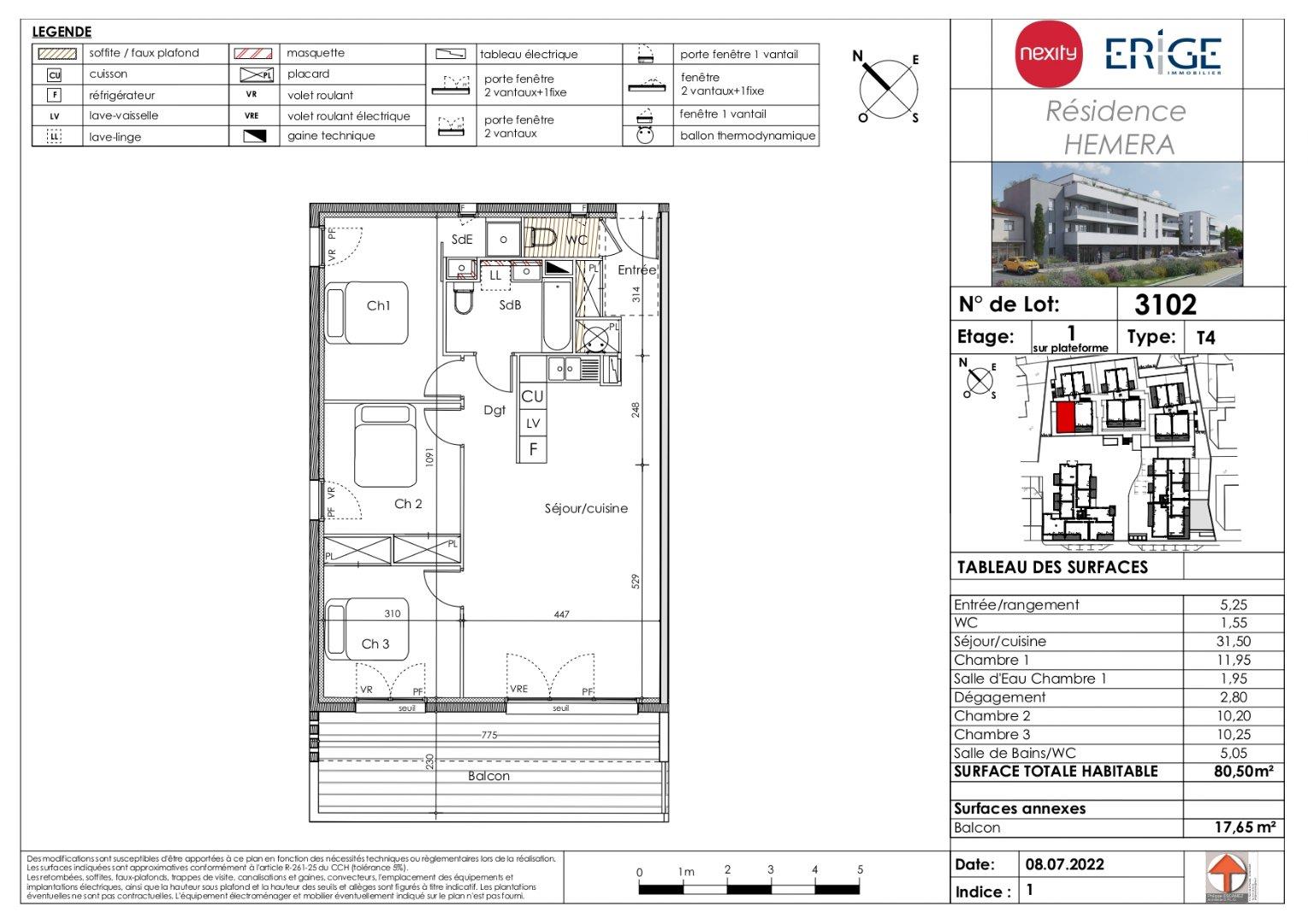 Appartement à vendre, 80m², Agde (Cap d'Agde)
