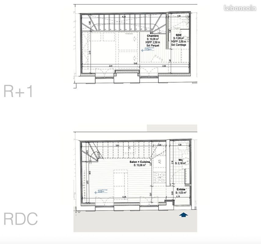 Maison à vendre, 28m², Rochefort