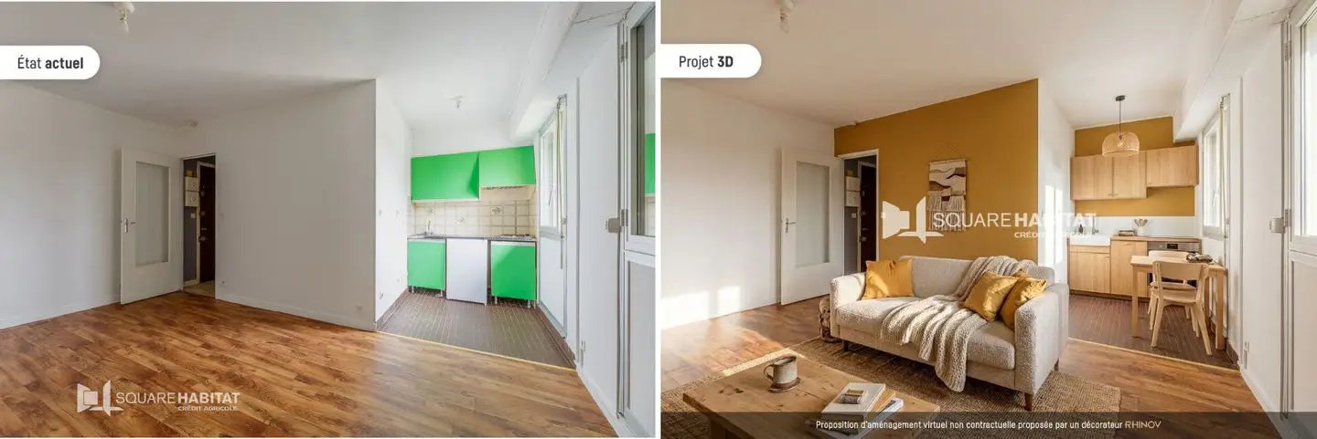 Appartement à vendre, 25m², Vernon