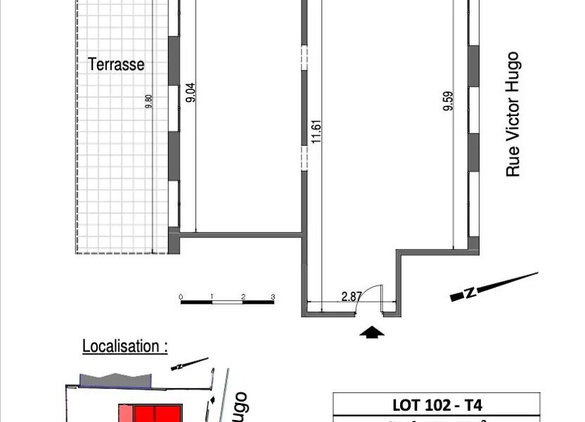 Appartement à vendre, 92m², Cormontreuil