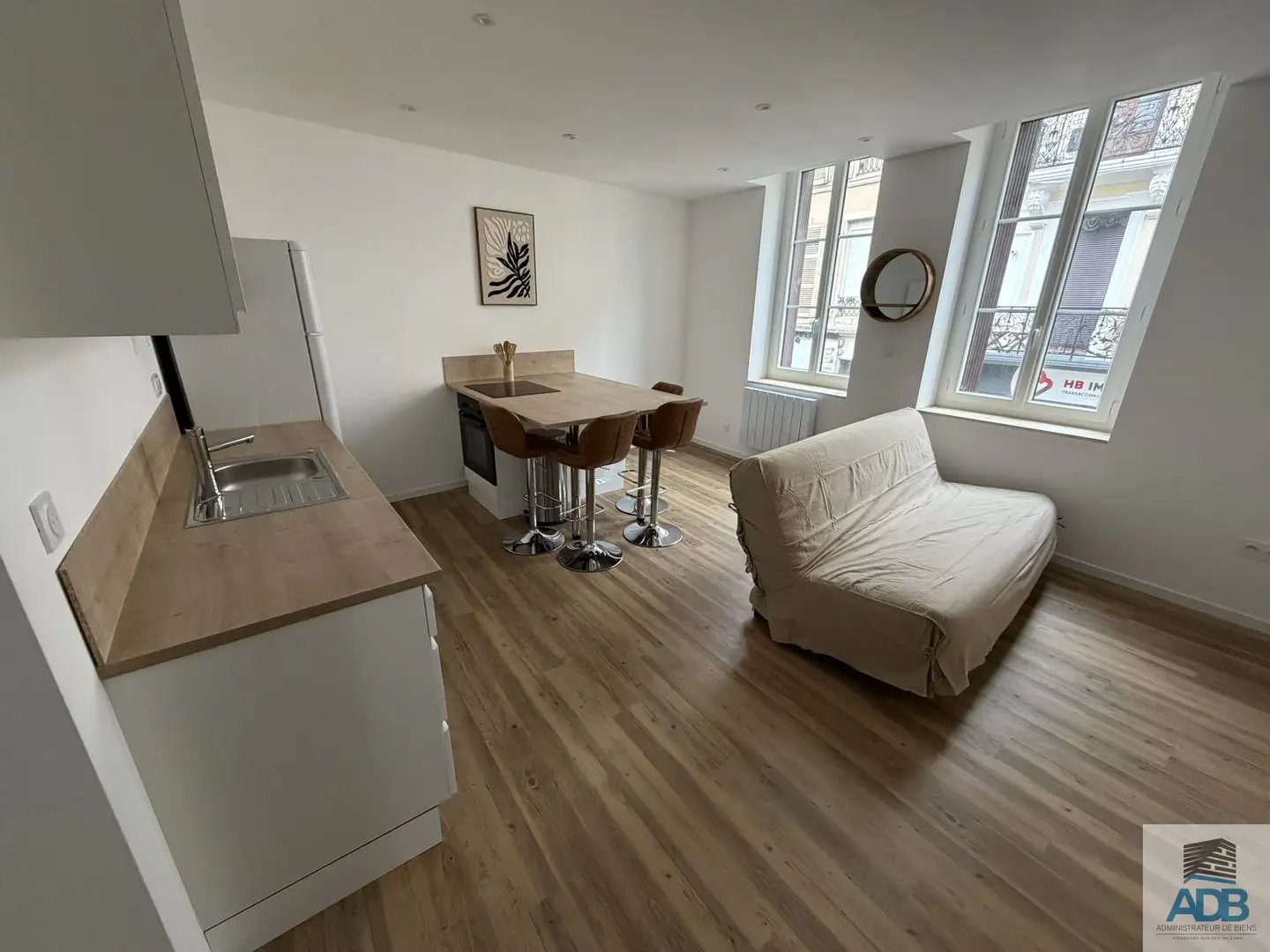 Appartement à louer, 38m², Roanne
