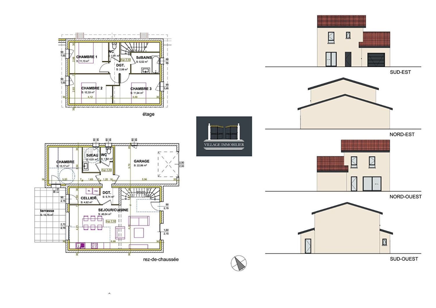 Maison à vendre, 114m², Toussieu