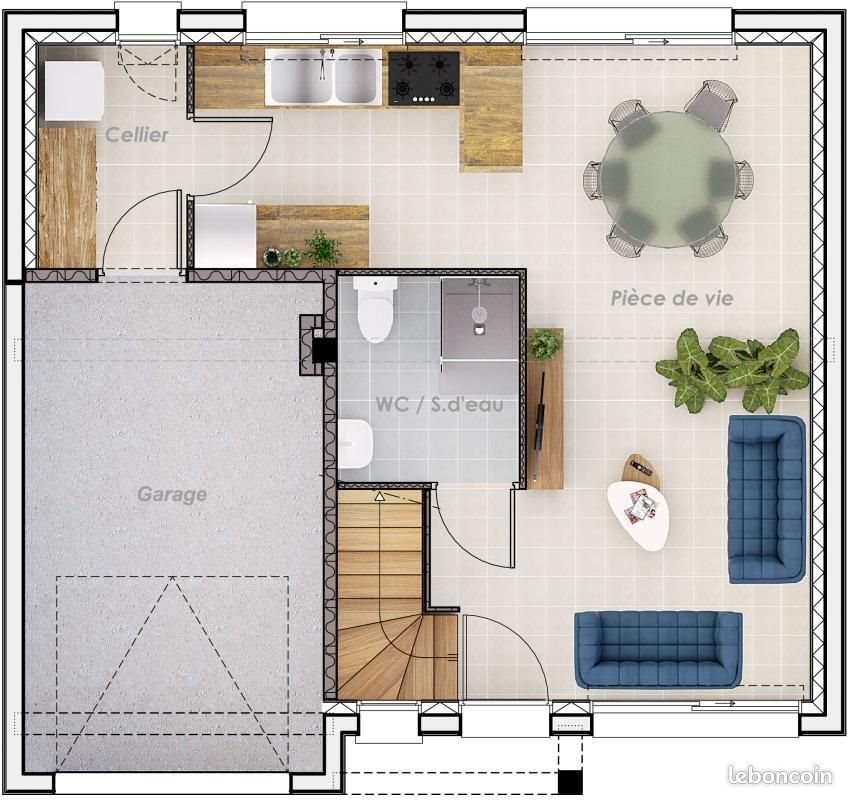 Maison à vendre, 85m², Saint-Jean-du-Cardonnay