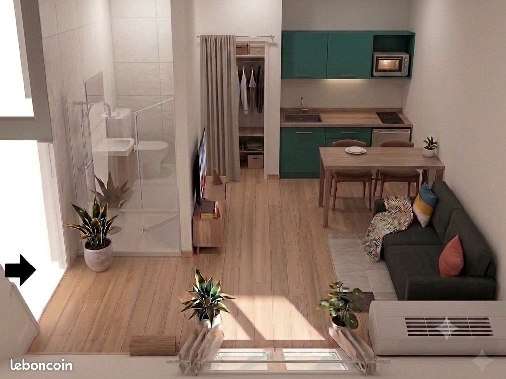 Appartement à louer, 12m², Le Coteau