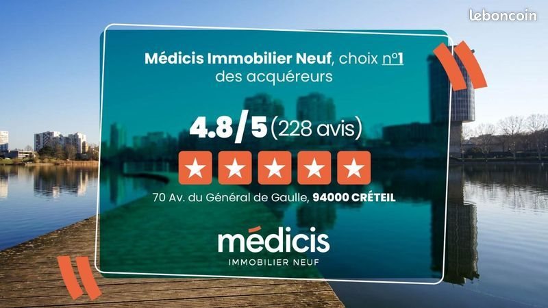 Appartement à vendre, 58m², Le Perreux-sur-Marne