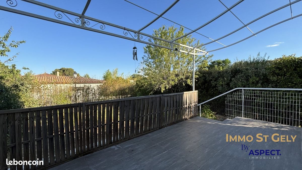 Maison à louer, 98m², Saint-Vincent-de-Barbeyrargues