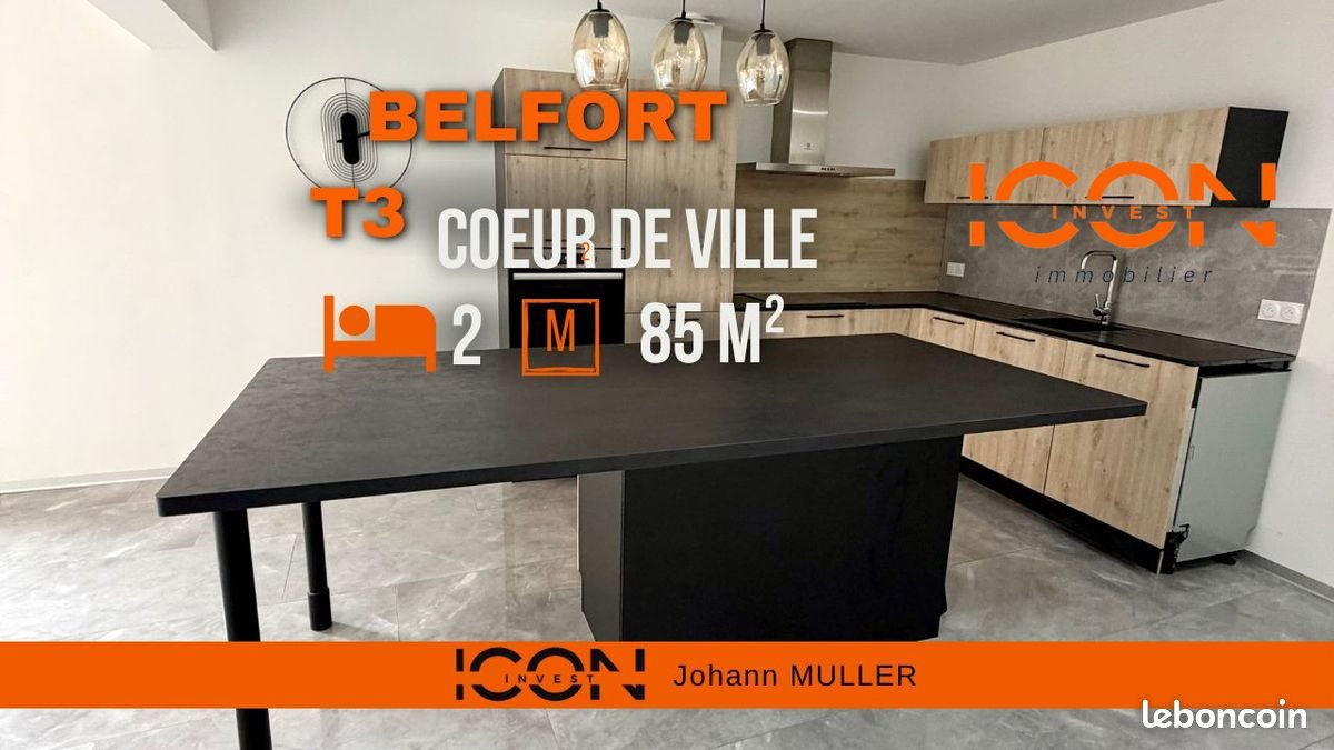 Appartement à vendre, 85m², Belfort