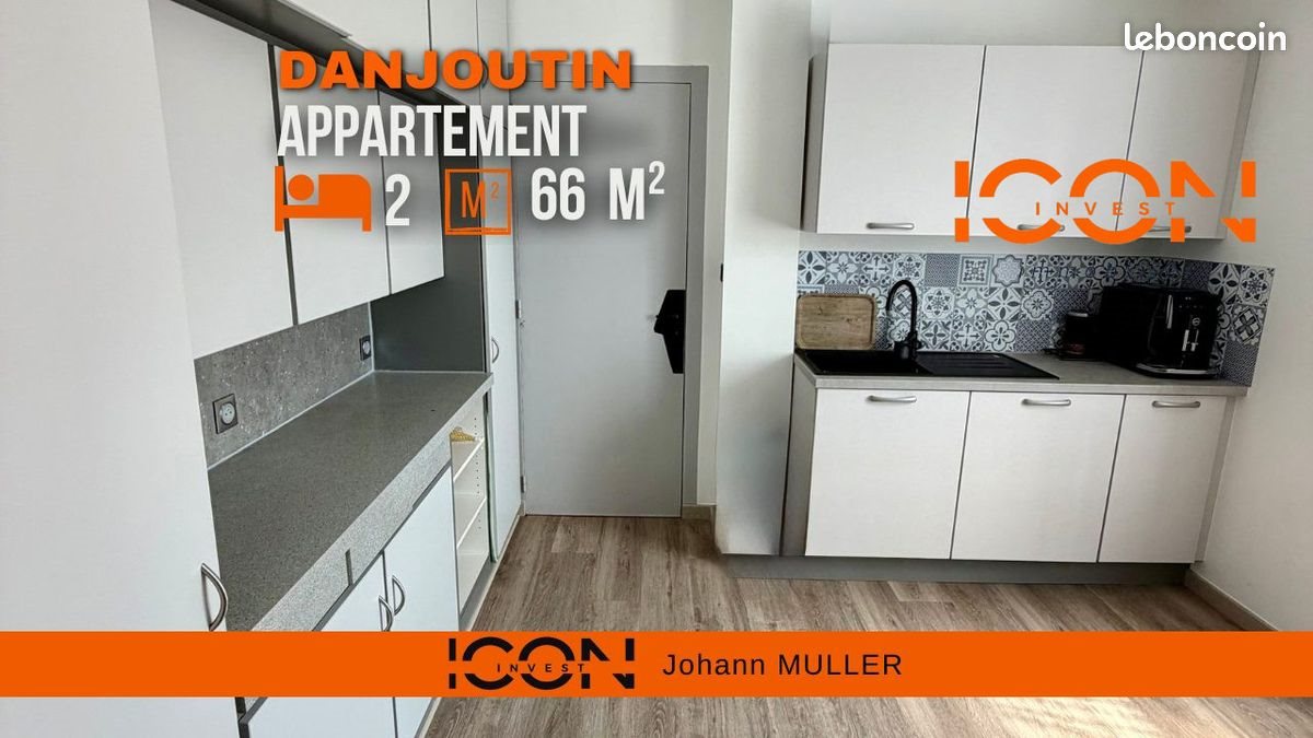 Appartement à vendre, 65m², Danjoutin
